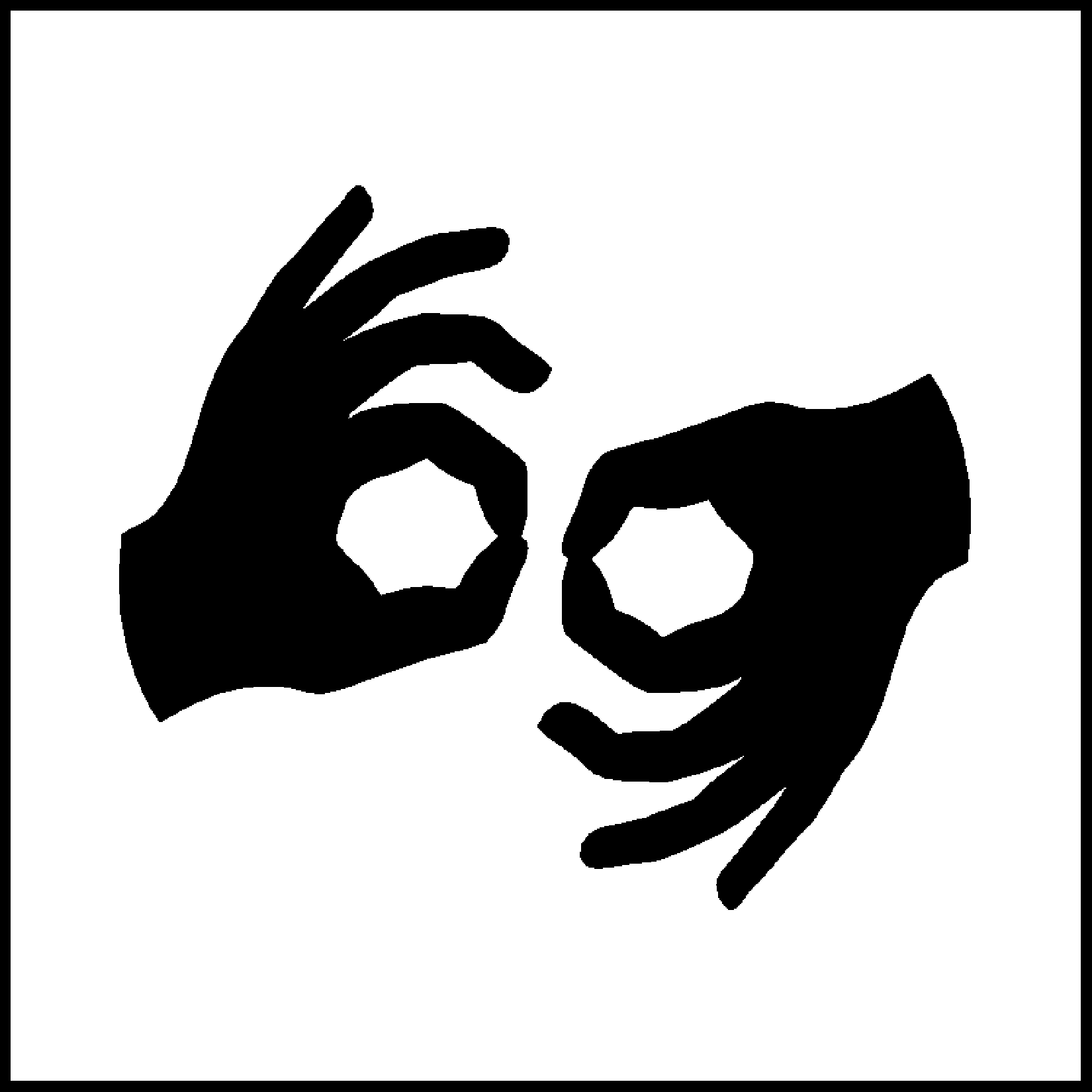 Accessibility Symbol for Sign Language Interpretation