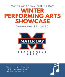 Mater Academy Bay Winter Concert!