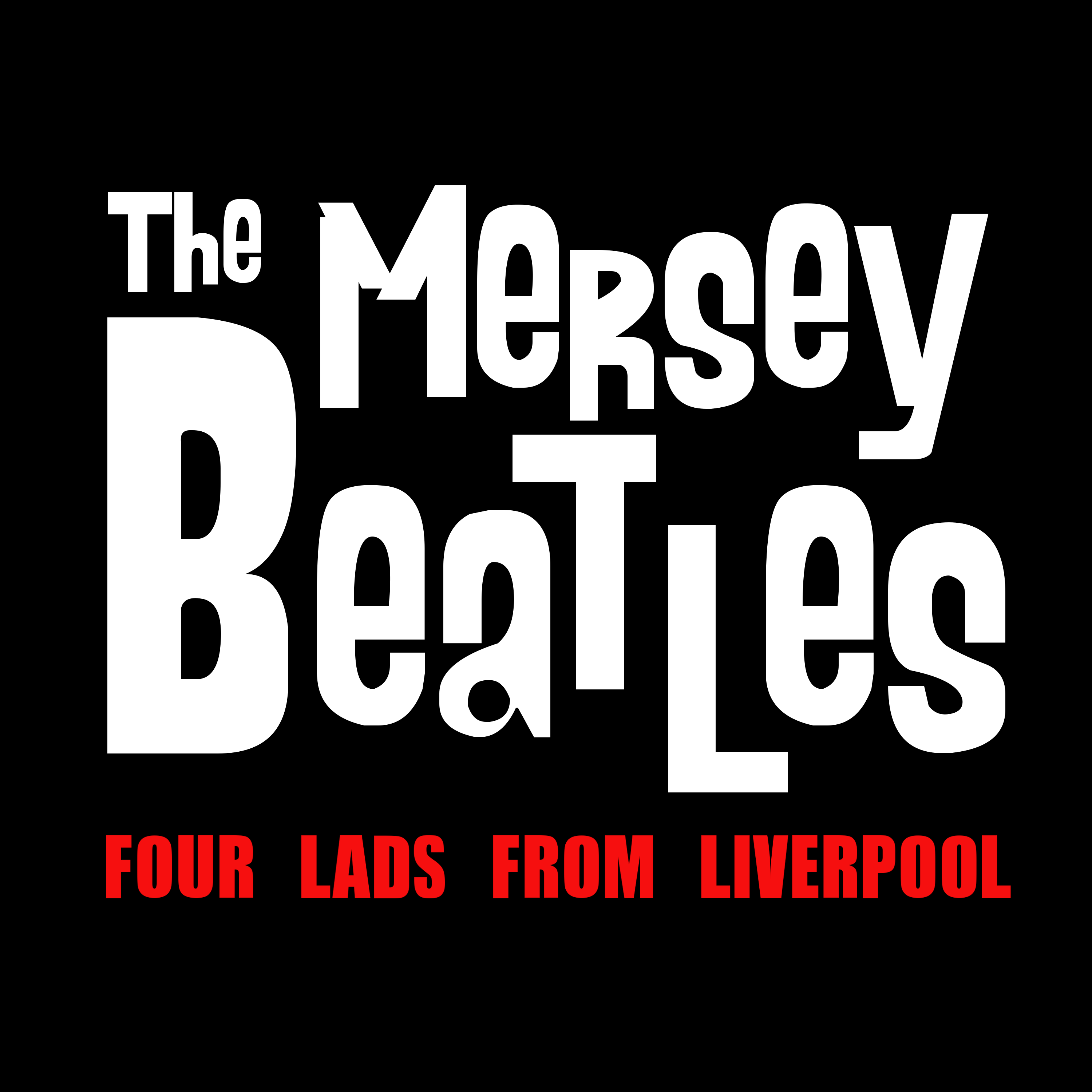 The Mersey Beatles: Four Lads from Liverpool ALL THE HITS!